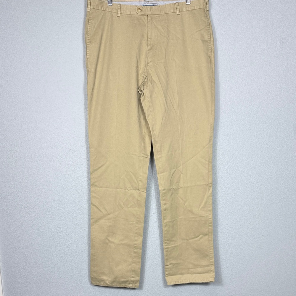 PETER MILLAR RALEIGH WASHED TWILL FLAT FRONT PANT